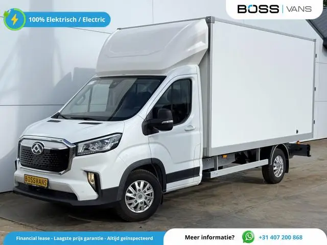 Maxus eDeliver 9 65kWh 204PK Elektrisch! 171km WLTP Elektrische Bakwagen Achterdeuren Airco ACC Carp...