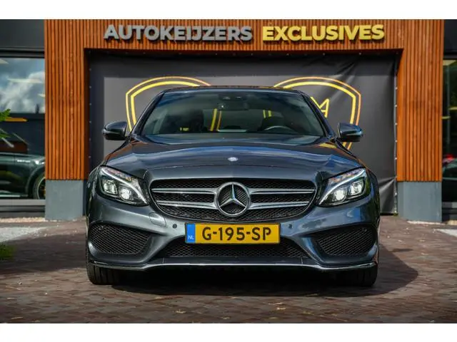 Mercedes-Benz C-klasse 200 Prestige AMG Panoramadak Leer Camera Stoelverw. Navigatie Cruise