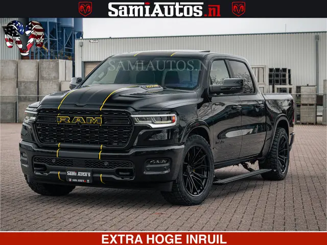 Dodge Ram Limited Night H.O 540HP 706Nm | Massage + Full Option | De Meest Luxe en Volle Pick-Up in...