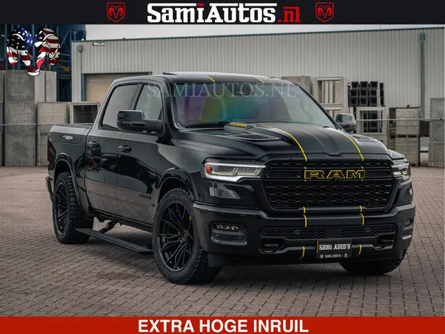 Dodge Ram Limited Night H.O 540HP 706Nm | Massage + Full Option | De Meest Luxe en Volle Pick-Up in...