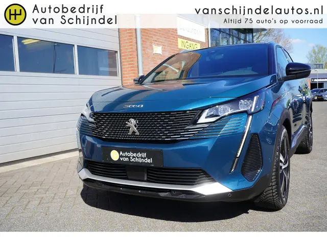 Peugeot 3008 1.2 PURETECH 131PK AUTOMAAT GT PACK LUXE PERFECT ONDERHOUDEN OKT 2021 LUXE LEDER 4X ZGA...
